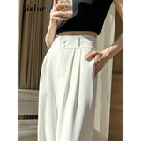 High Waist Wide Leg Pants