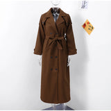 Elegant Women's Woolen Overcoat