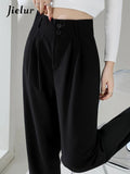 High Waist Wide Leg Pants