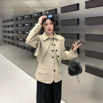 Formal Office Lady Coat Blazer+Vest