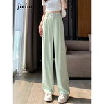 High Waist Wide Leg Pants