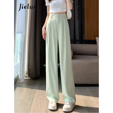 High Waist Wide Leg Pants