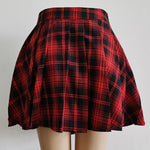 Irregular High Waist Hip Hop Clubwear  Mini Pleated Skater Skirt