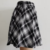 Irregular High Waist Hip Hop Clubwear  Mini Pleated Skater Skirt