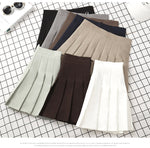 High Waist School Girl Uniform skirt