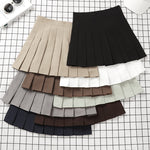 High Waist School Girl Uniform skirt