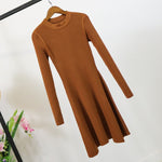 Womens' Long Sleeve Sweater Dress