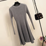 Womens' Long Sleeve Sweater Dress